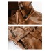 HOODED LEATHER JACKET