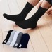 10 Pairs Men Cotton Solid Color Summer Thin Deodorant Sweat  absorbent Tube Socks