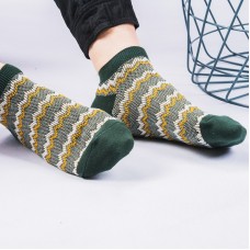 Men’s Cotton Vintage Sock Ethnic Style No  show Socks